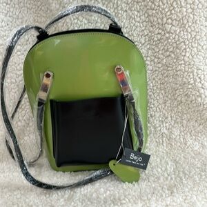 Beijing Green and black bag New with tags